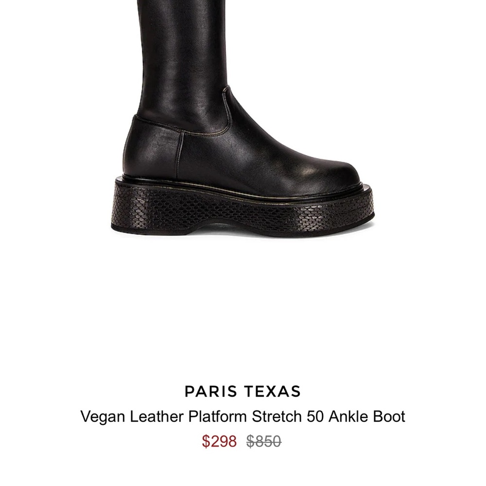 ISO PARIS TEXAS PLATFORM BOOTS